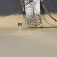 seamless, protective Richmond foam roofing
